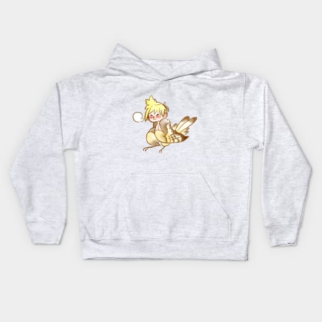 Little chirp Kids Hoodie by CommanderBoxers